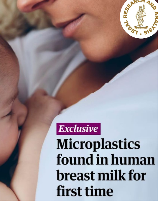 Microplastics found in human breast milk for first time